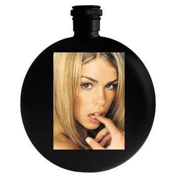 Billie Piper Round Flask