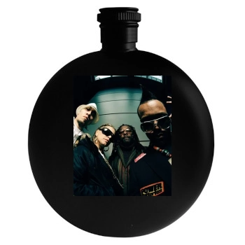 Black Eyed Peas Round Flask