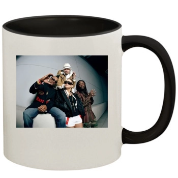 Black Eyed Peas 11oz Colored Inner & Handle Mug