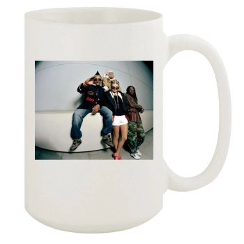 Black Eyed Peas 15oz White Mug