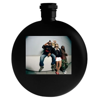 Black Eyed Peas Round Flask