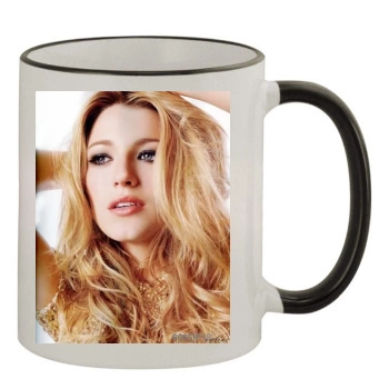 Blake Lively 11oz Colored Rim & Handle Mug