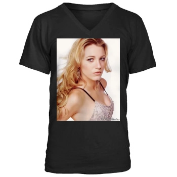 Blake Lively Men's V-Neck T-Shirt