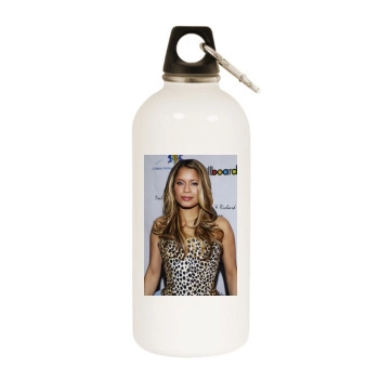 Blu Cantrell White Water Bottle With Carabiner