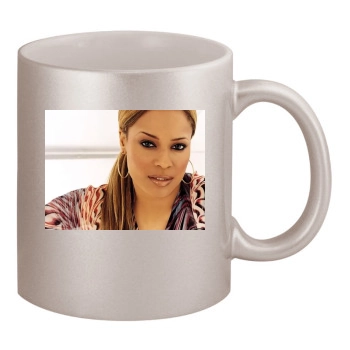 Blu Cantrell 11oz Metallic Silver Mug