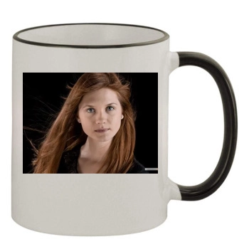 Bonnie Wright 11oz Colored Rim & Handle Mug