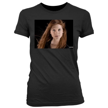 Bonnie Wright Women's Junior Cut Crewneck T-Shirt