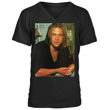 Brad Pitt Men's V-Neck T-Shirt