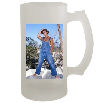 Brad Pitt 16oz Frosted Beer Stein