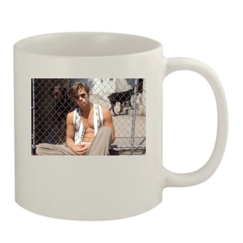 Brad Pitt 11oz White Mug