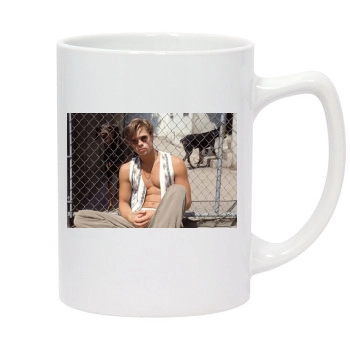 Brad Pitt 14oz White Statesman Mug