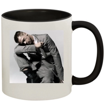 Brad Pitt 11oz Colored Inner & Handle Mug