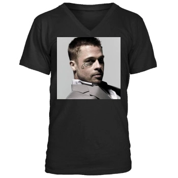 Brad Pitt Men's V-Neck T-Shirt