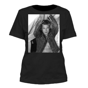 Brad Pitt Women's Cut T-Shirt