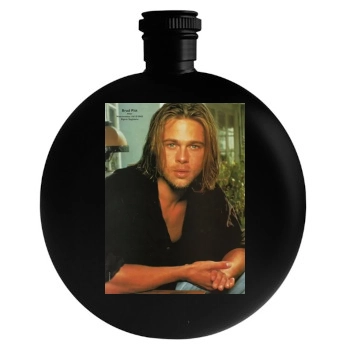 Brad Pitt Round Flask