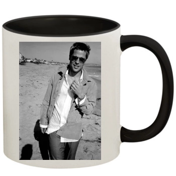 Brad Pitt 11oz Colored Inner & Handle Mug