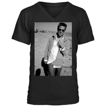 Brad Pitt Men's V-Neck T-Shirt