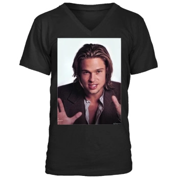 Brad Pitt Men's V-Neck T-Shirt