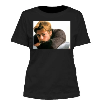 Brad Pitt Women's Cut T-Shirt