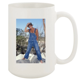 Brad Pitt 15oz White Mug