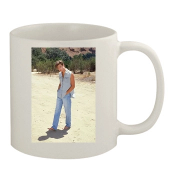 Brad Pitt 11oz White Mug