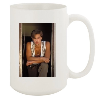 Brad Pitt 15oz White Mug