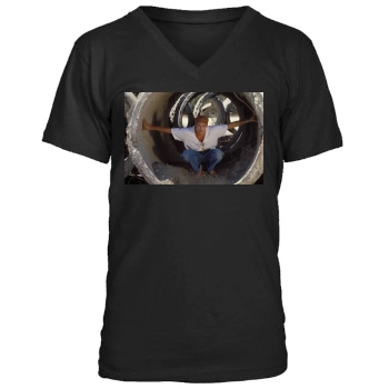 Brad Pitt Men's V-Neck T-Shirt