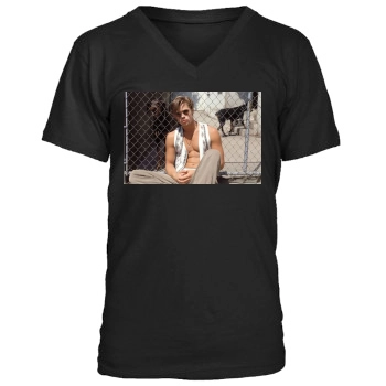 Brad Pitt Men's V-Neck T-Shirt