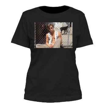 Brad Pitt Women's Cut T-Shirt