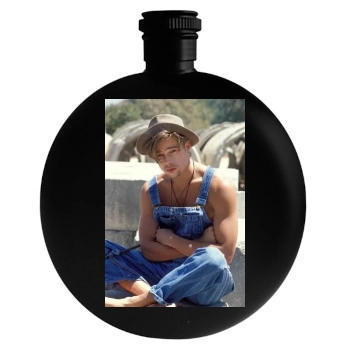 Brad Pitt Round Flask