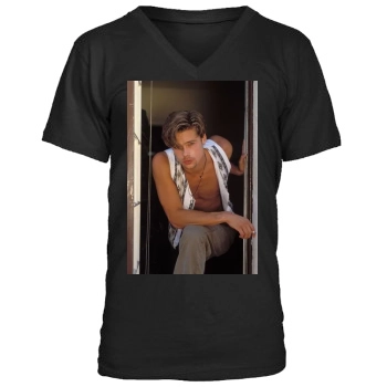 Brad Pitt Men's V-Neck T-Shirt