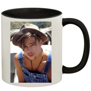 Brad Pitt 11oz Colored Inner & Handle Mug