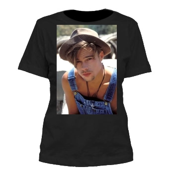 Brad Pitt Women's Cut T-Shirt