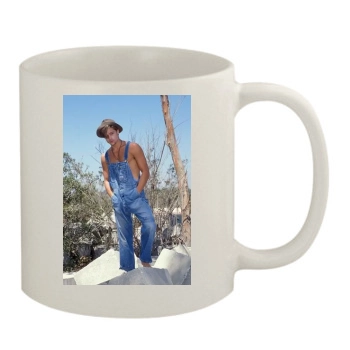 Brad Pitt 11oz White Mug