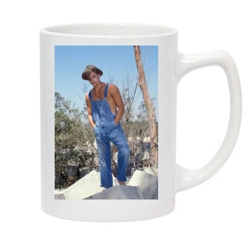 Brad Pitt 14oz White Statesman Mug