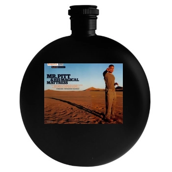 Brad Pitt Round Flask