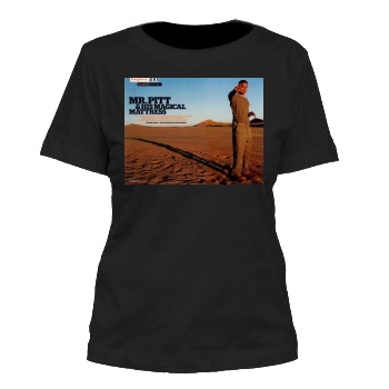 Brad Pitt Women's Cut T-Shirt