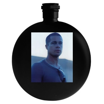 Brad Pitt Round Flask