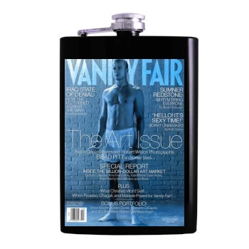 Brad Pitt Hip Flask