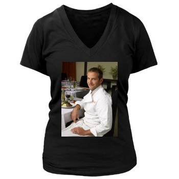 Bradley Cooper Women's Deep V-Neck TShirt