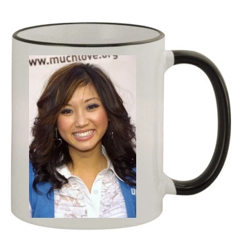 Brenda Song 11oz Colored Rim & Handle Mug