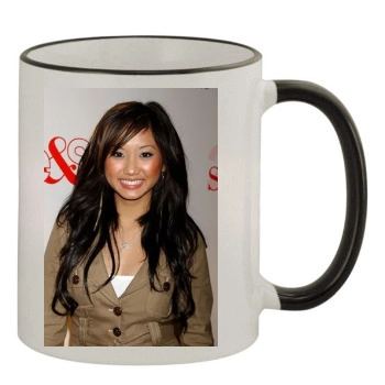 Brenda Song 11oz Colored Rim & Handle Mug