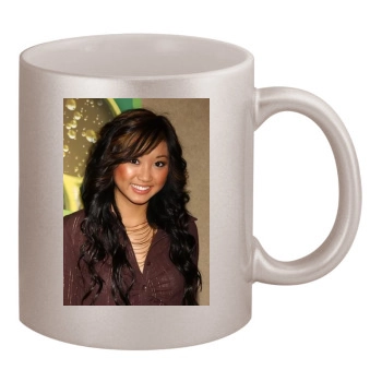 Brenda Song 11oz Metallic Silver Mug