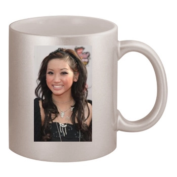 Brenda Song 11oz Metallic Silver Mug