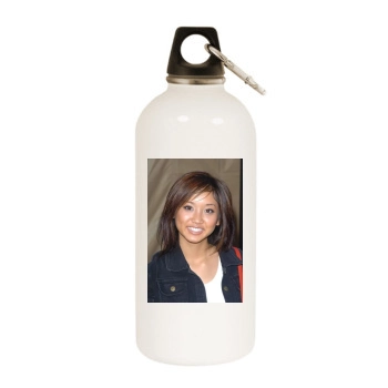 Brenda Song White Water Bottle With Carabiner