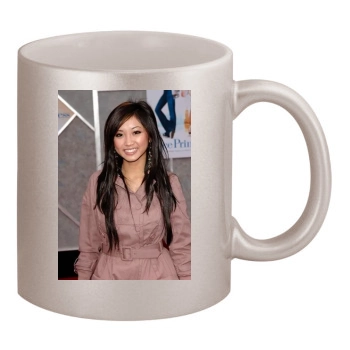 Brenda Song 11oz Metallic Silver Mug