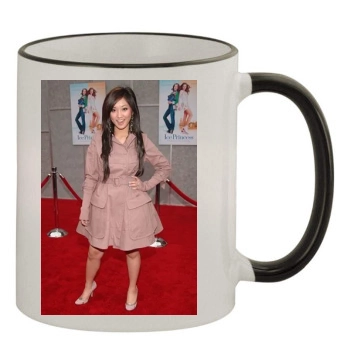 Brenda Song 11oz Colored Rim & Handle Mug