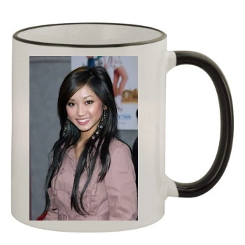 Brenda Song 11oz Colored Rim & Handle Mug