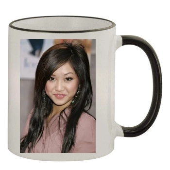 Brenda Song 11oz Colored Rim & Handle Mug