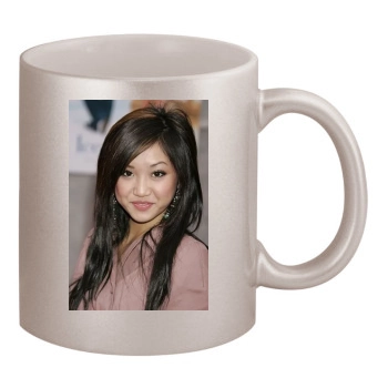 Brenda Song 11oz Metallic Silver Mug